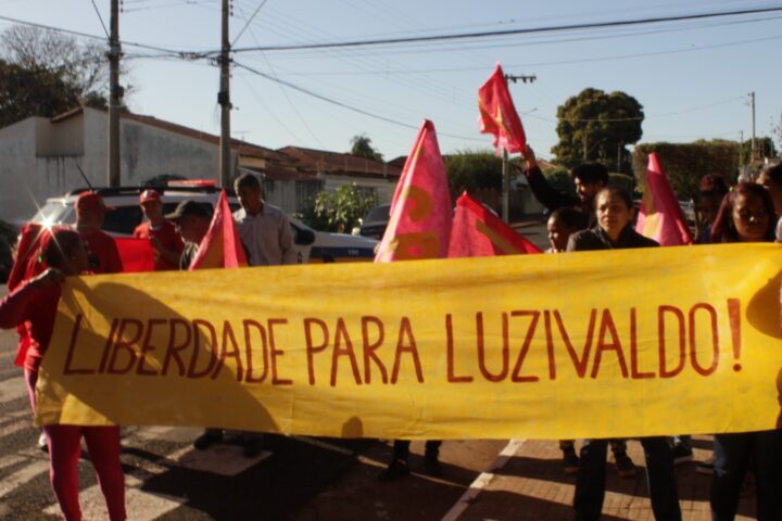 Protesto contra condenação de Luzivaldo. Foto: Banco de Dados AND