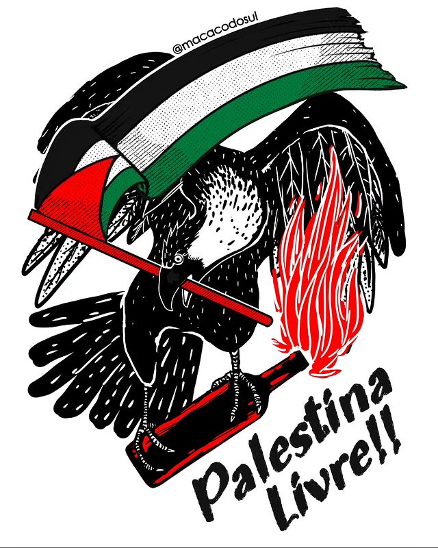 Palestina livre! Juan Chiri, 2024