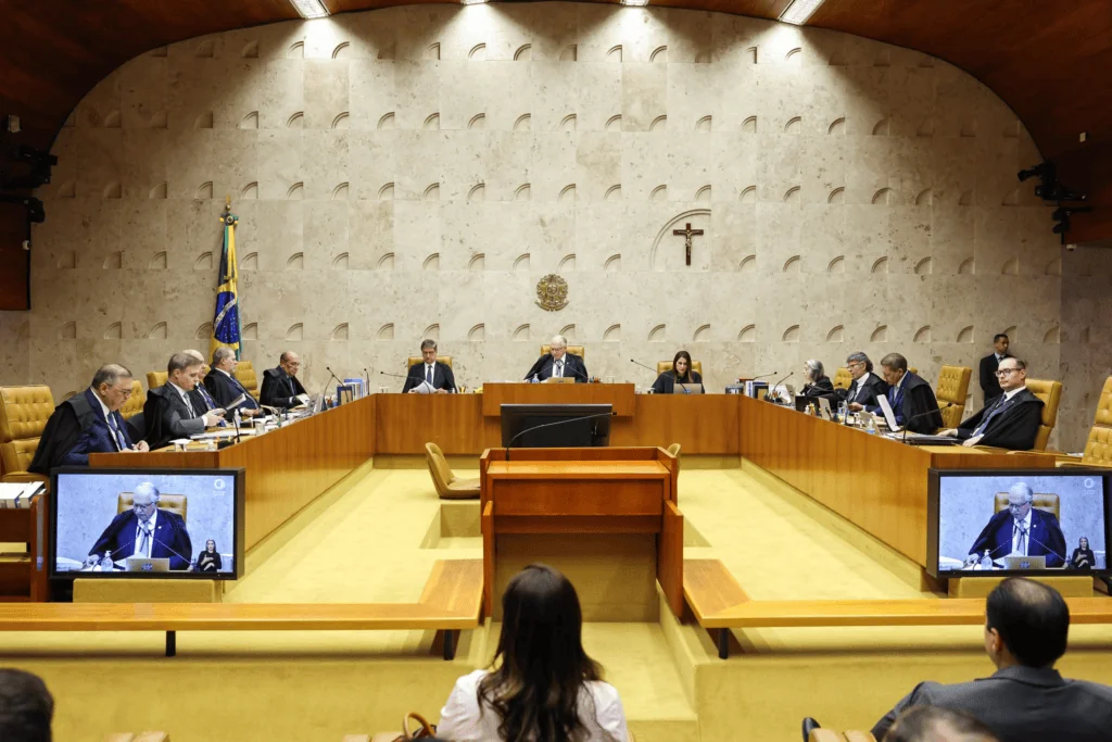 Plenário do STF durante a histórica sessão de 15 de setembro sobre o caso Master, que expôs em público a crise que corrói a cúpula judiciária. (Foto: Rosinei Coutinho/STF)